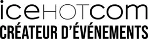 logo ice hot noir